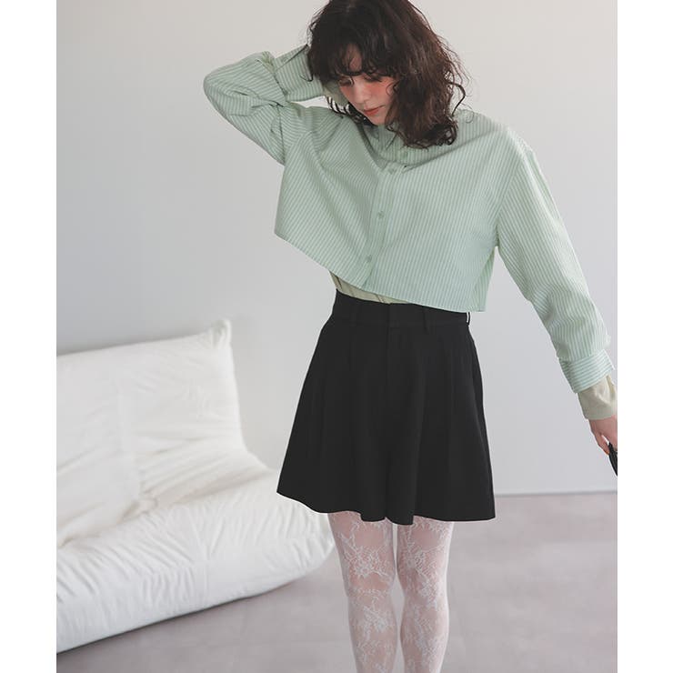 ツータックショートパンツ | titivate | 詳細画像8 