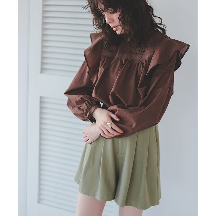 ツータックショートパンツ | titivate | 詳細画像13 