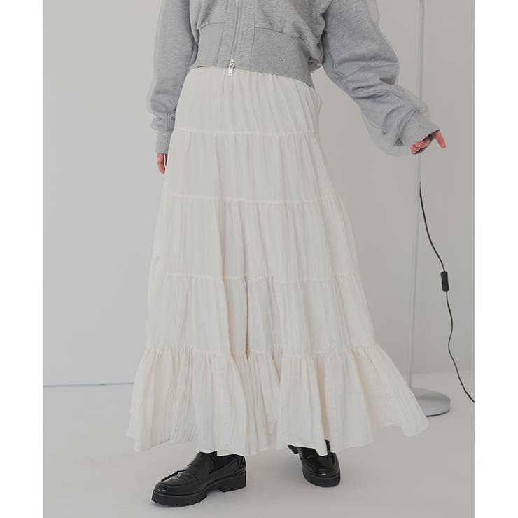 ティアードデザインスカート | titivate | 詳細画像6 