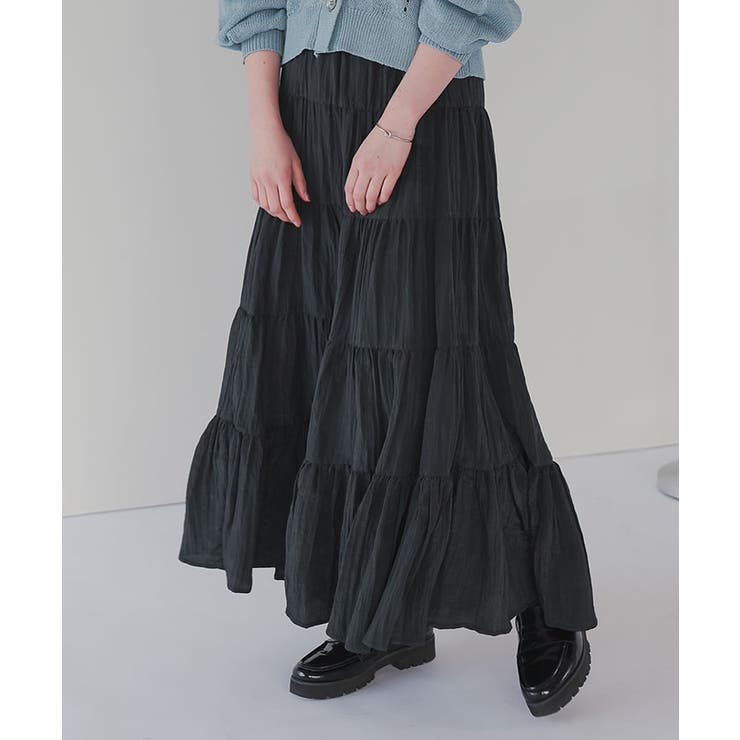 ティアードデザインスカート | titivate | 詳細画像16 