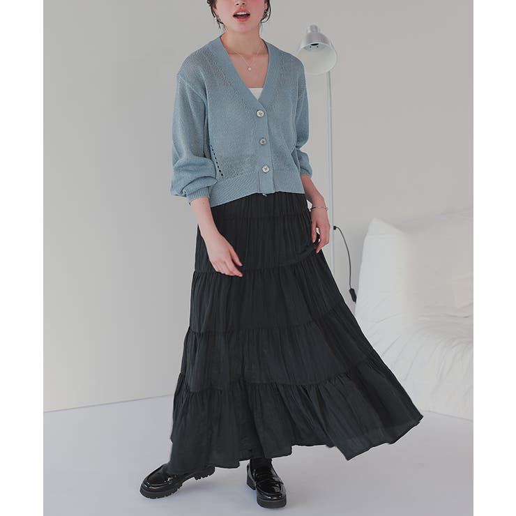 ティアードデザインスカート | titivate | 詳細画像17 