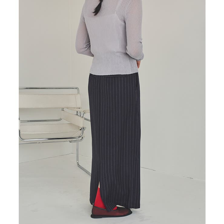 ダブルウエストデザインタイトスカート | titivate | 詳細画像8 