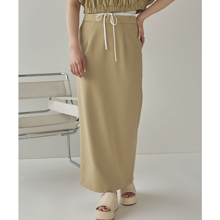 ダブルウエストデザインタイトスカート | titivate | 詳細画像10 