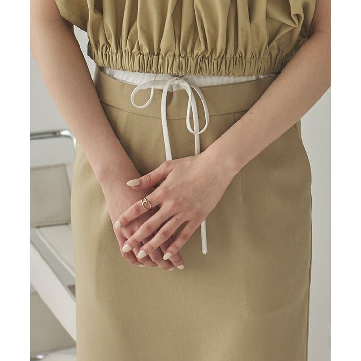 ダブルウエストデザインタイトスカート | titivate | 詳細画像13 