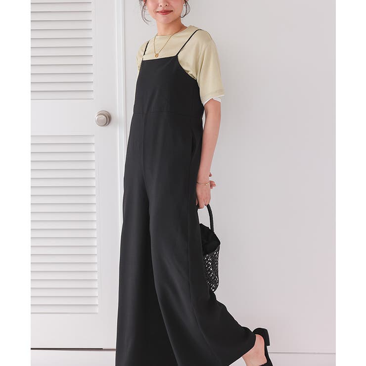 キャミソールオールインワン - Aga Black - Aga｜YAMADAYA STORE