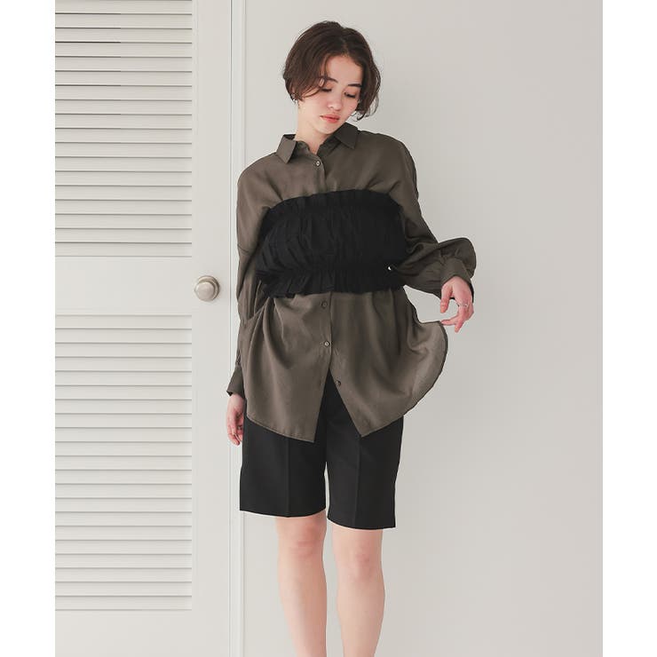 ベーシックシアーシャツ | titivate | 詳細画像31 