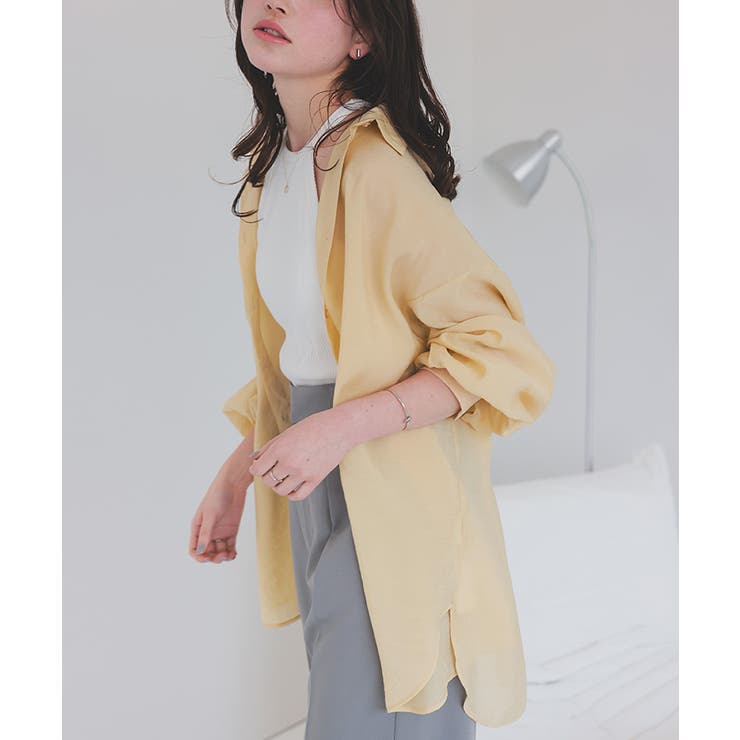 ベーシックシアーシャツ | titivate | 詳細画像3 