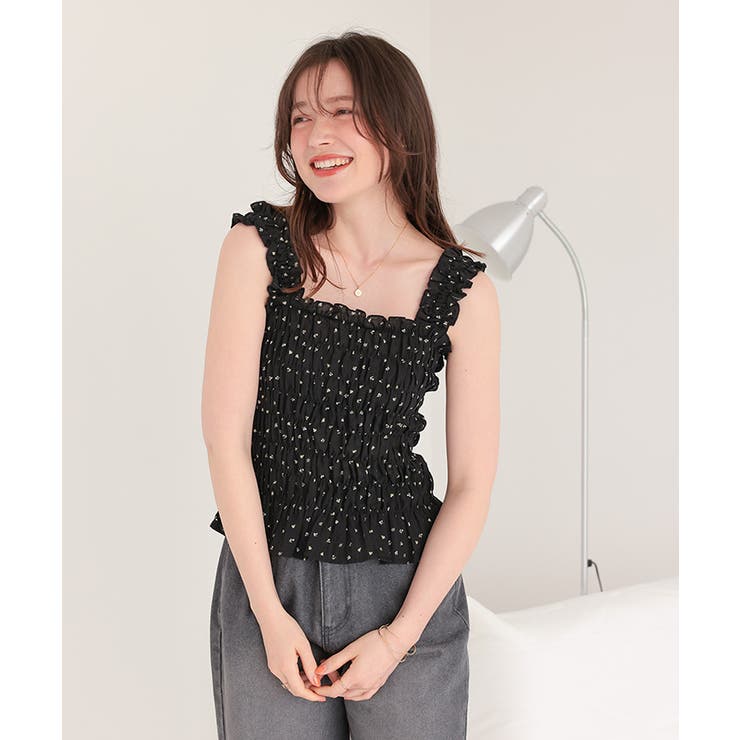 シャーリングギャザートップス | titivate | 詳細画像20 