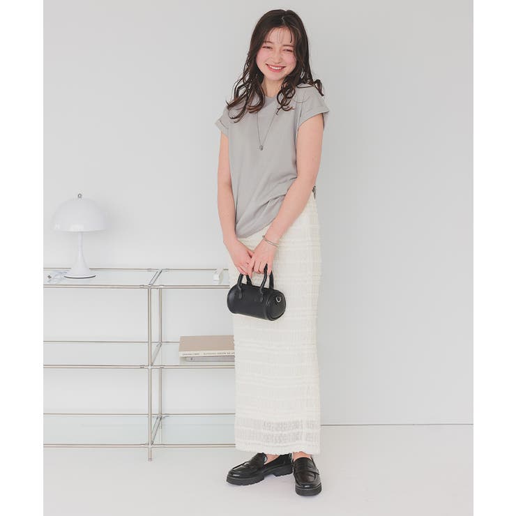 汗染み防止ダブルカフスTシャツ | titivate | 詳細画像24 