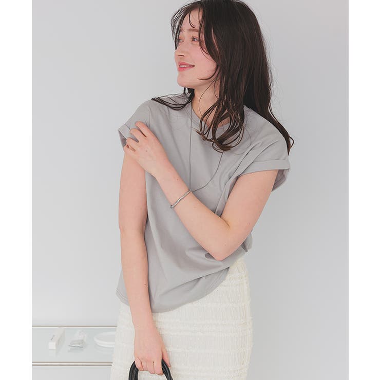 汗染み防止ダブルカフスTシャツ | titivate | 詳細画像7 