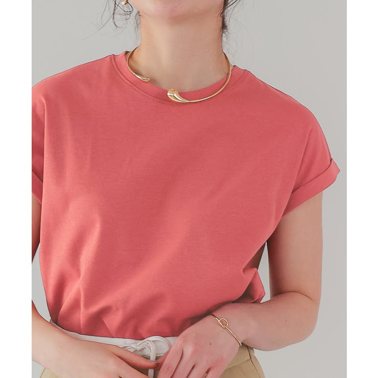 汗染み防止ダブルカフスTシャツ | titivate | 詳細画像12 