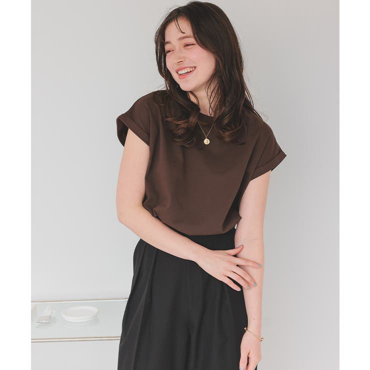 汗染み防止ダブルカフスTシャツ | titivate | 詳細画像14 