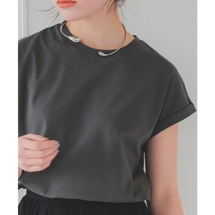 汗染み防止ダブルカフスTシャツ | titivate | 詳細画像17 