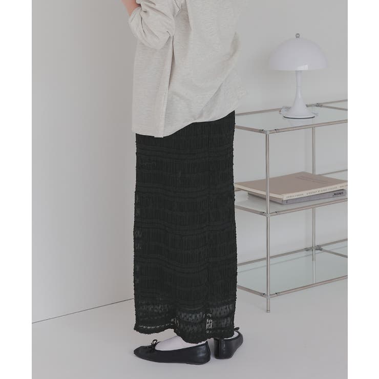 シャーリングレースタイトスカート | titivate | 詳細画像10 