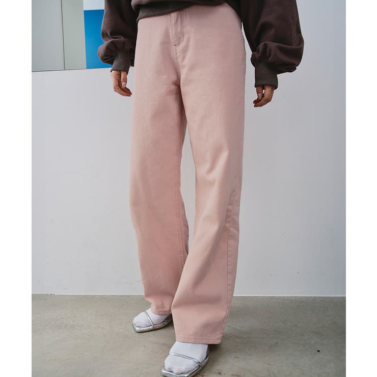 ドット/カラーストレートデニムパンツ | titivate | 詳細画像35 