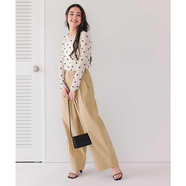 ツータックバレルパンツ | titivate | 詳細画像2 