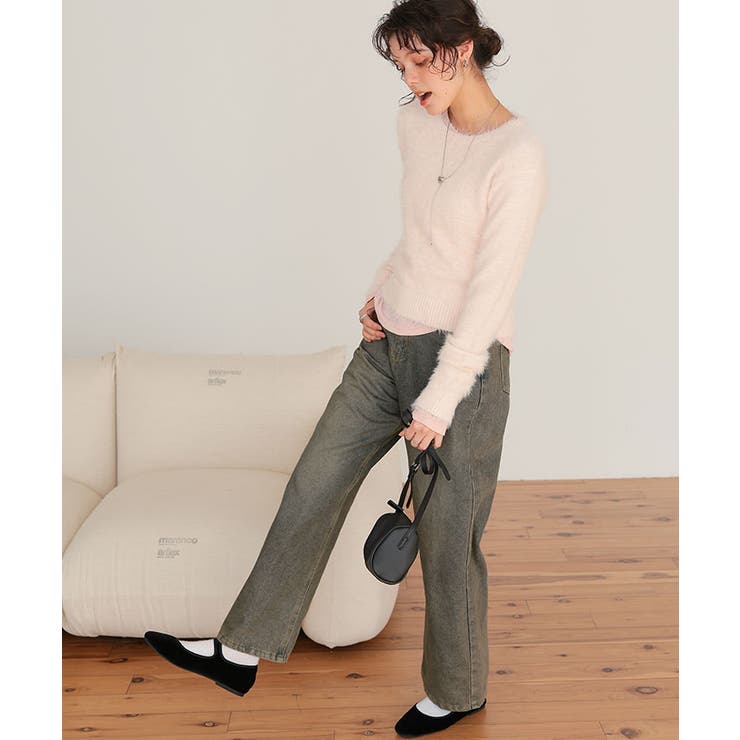 ワイドデニムパンツ | titivate | 詳細画像10 