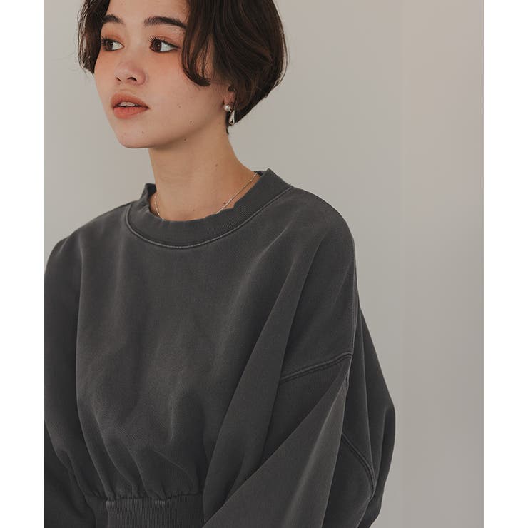 ピグメント裏毛カットソースウェット | titivate | 詳細画像9 