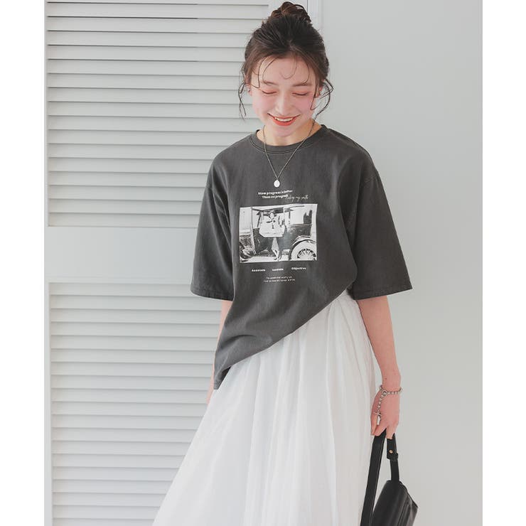 ハグオーワー フォトプリントTシャツ 美品 - メルカリ