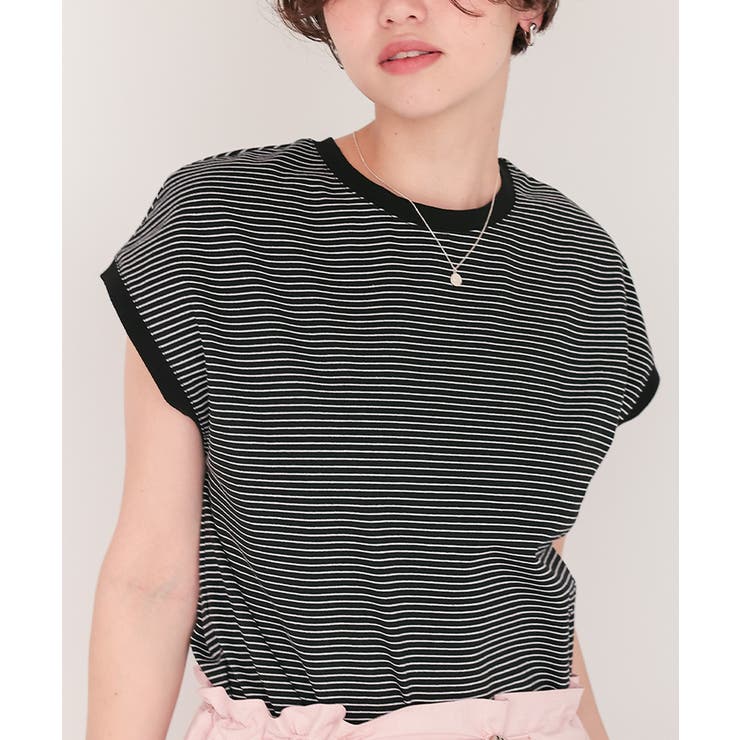 ボーダーリンガーTシャツ | titivate | 詳細画像17 