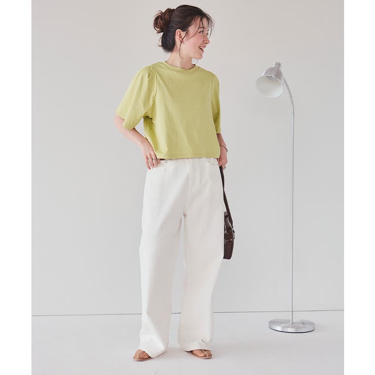 クルーネックタックスリーブトップス | titivate | 詳細画像27 