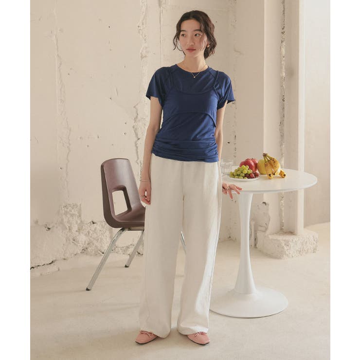 レイヤードキャミソールセットTシャツ | titivate | 詳細画像22 