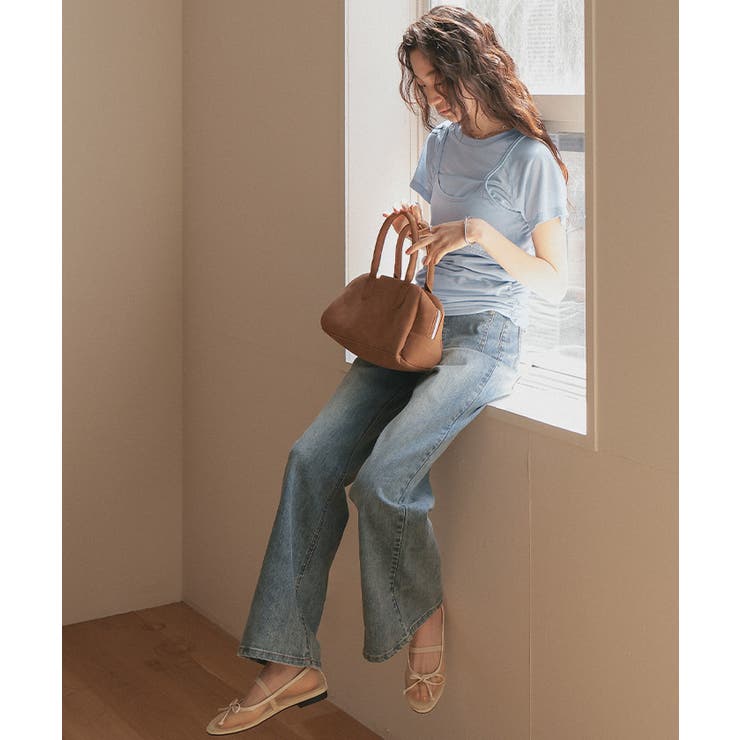 レイヤードキャミソールセットTシャツ | titivate | 詳細画像3 