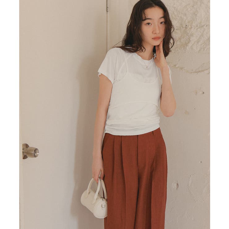 レイヤードキャミソールセットTシャツ | titivate | 詳細画像6 