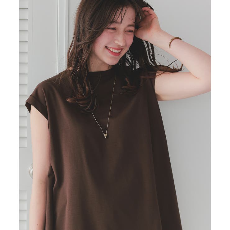 汗染み防止バックフレアTシャツ | titivate | 詳細画像12 