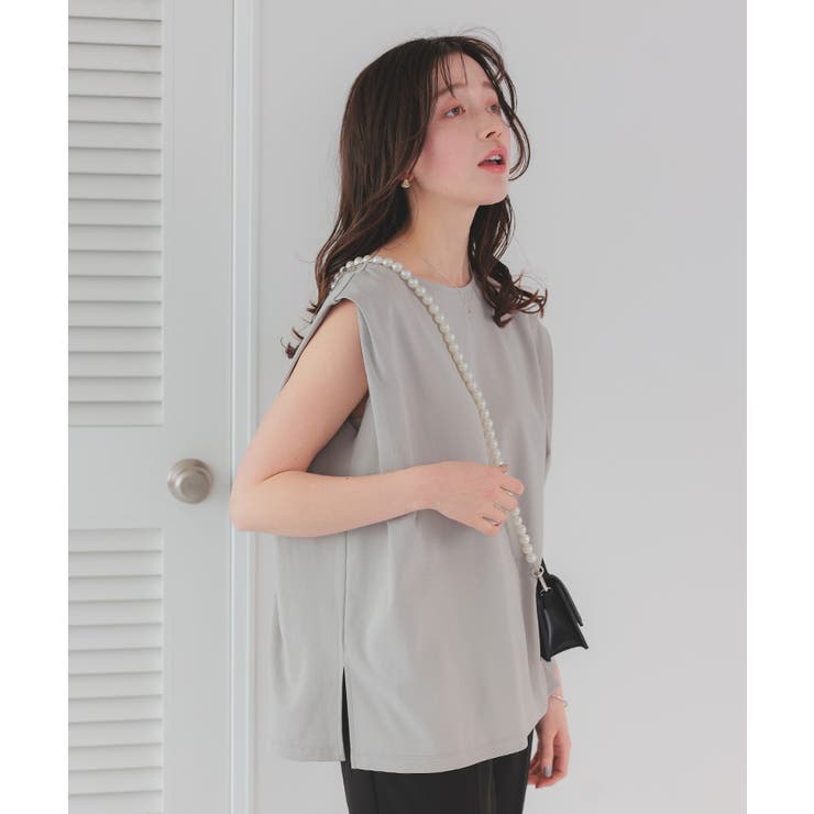 汗染み防止フレンチスリーブTシャツ | titivate | 詳細画像26 