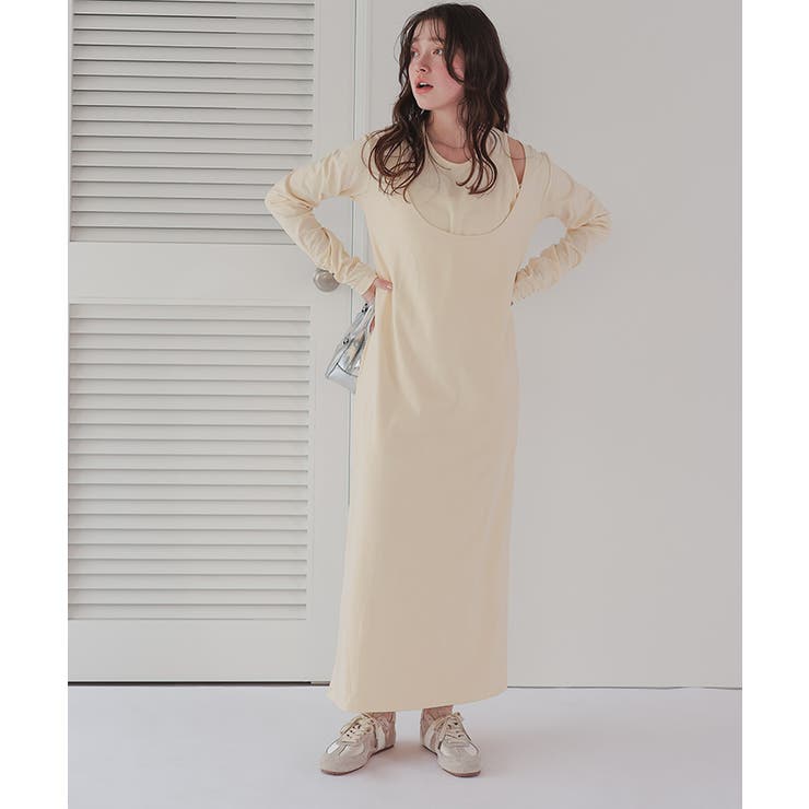 2setレイヤードカットソーワンピース | titivate | 詳細画像19 