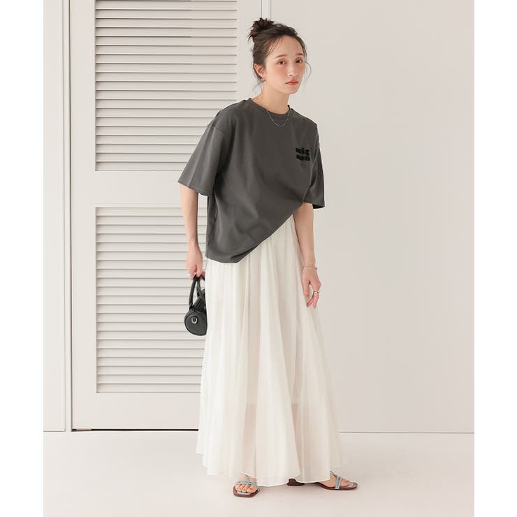 サガラ刺繍Tシャツ | titivate | 詳細画像20 