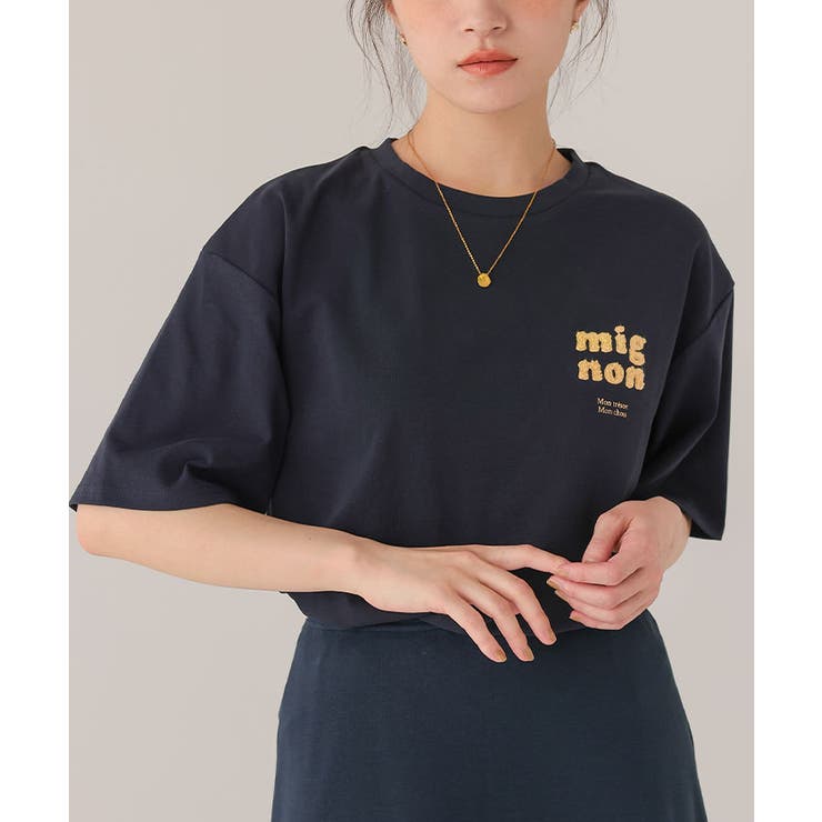 サガラ刺繍Tシャツ | titivate | 詳細画像22 