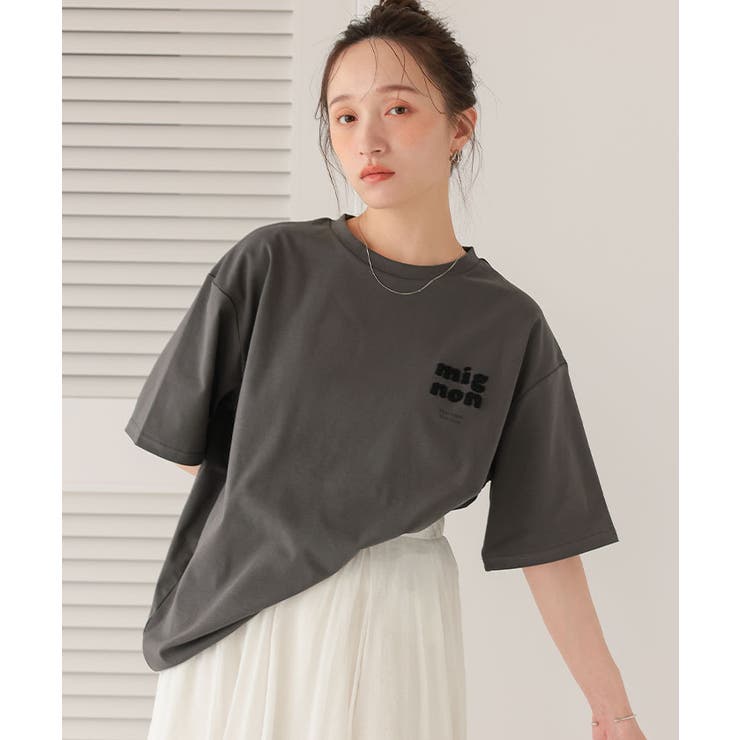 サガラ刺繍Tシャツ | titivate | 詳細画像5 