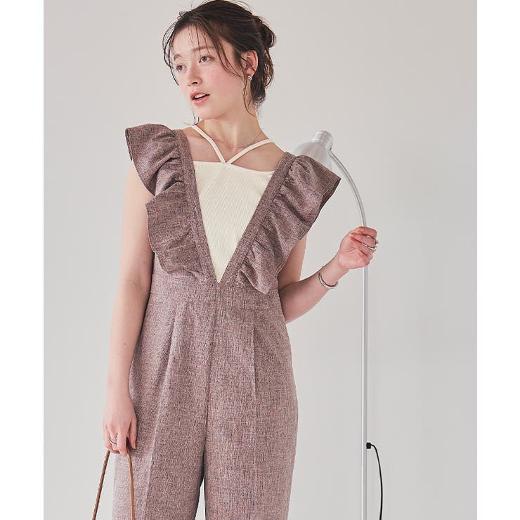 前後2wayデザインリブタンクトップ | titivate | 詳細画像28 