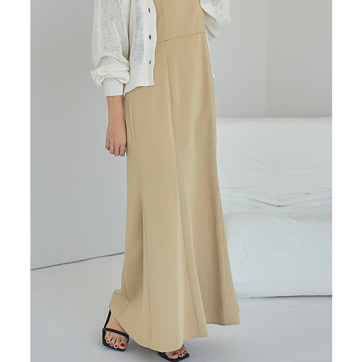 マーメイドラインキャミソールワンピース | titivate | 詳細画像35 