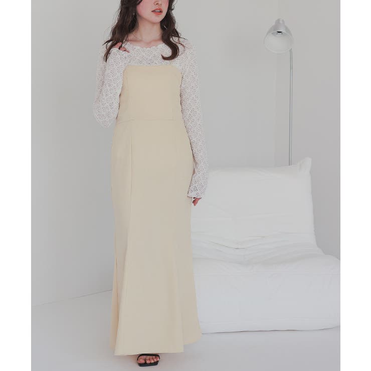 マーメイドラインキャミソールワンピース | titivate | 詳細画像16 