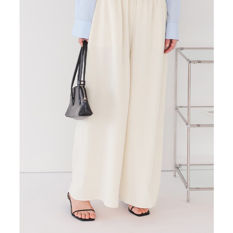 タグ付きリラックスイージーパンツ | titivate | 詳細画像6 