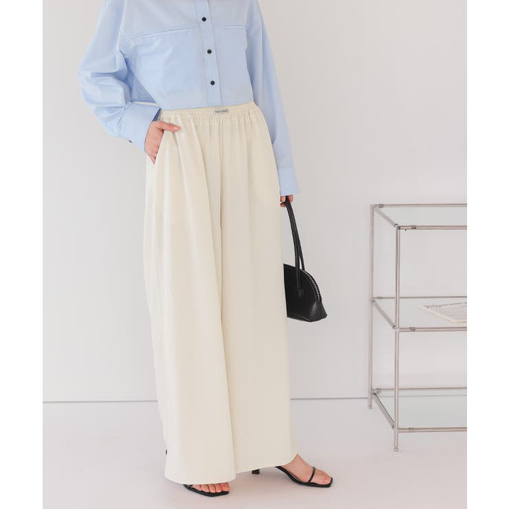 タグ付きリラックスイージーパンツ | titivate | 詳細画像7 