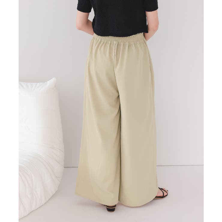 タグ付きリラックスイージーパンツ | titivate | 詳細画像10 