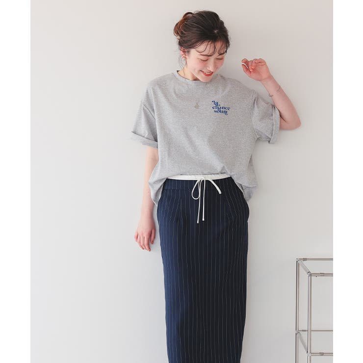 バックロゴゆるっとTシャツ | titivate | 詳細画像14 