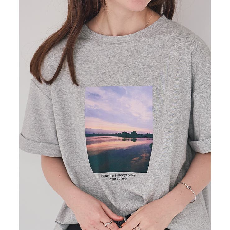 人気商品 フォトプリントTシャツ[品番：TV000017711]｜titivate（ティティ ミュージシャン