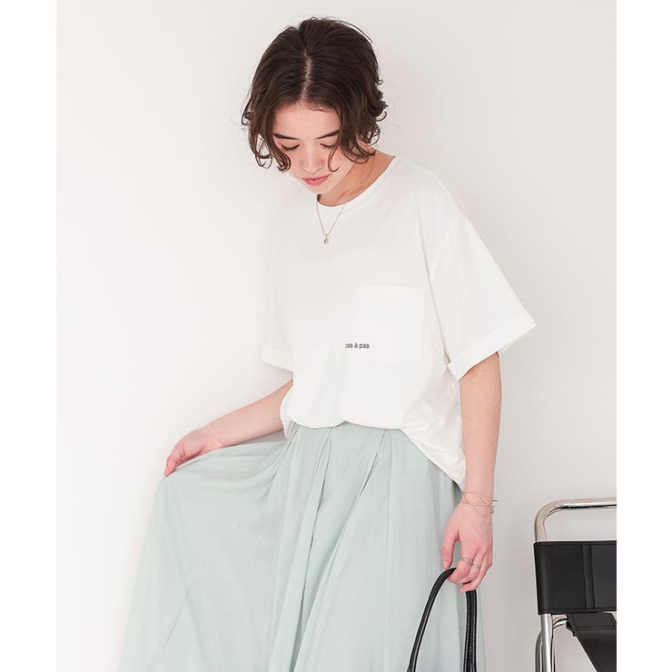 汗染み防止ポケットTシャツ | titivate | 詳細画像21 