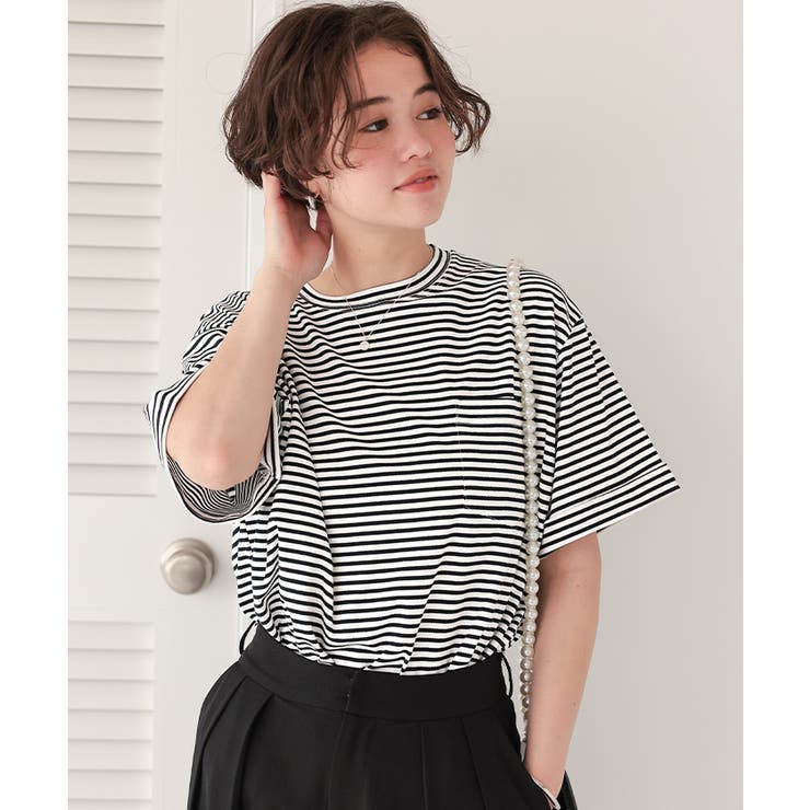 汗染み防止ポケットTシャツ | titivate | 詳細画像5 