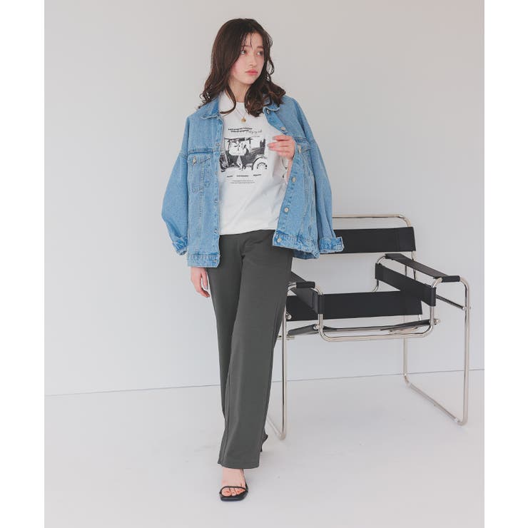 細見えカットイージーパンツ | titivate | 詳細画像2 