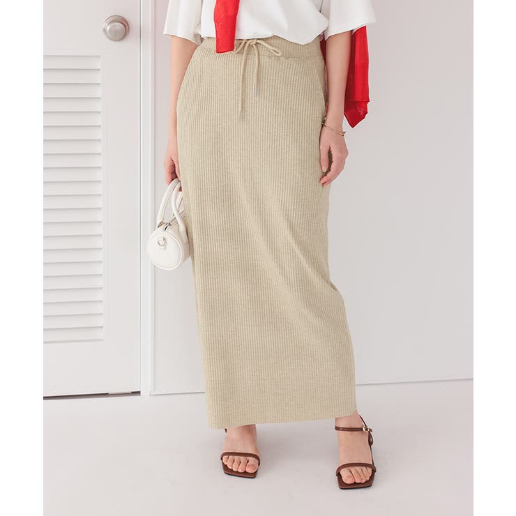 セルフカットリブカットソーIラインスカート | titivate | 詳細画像8 