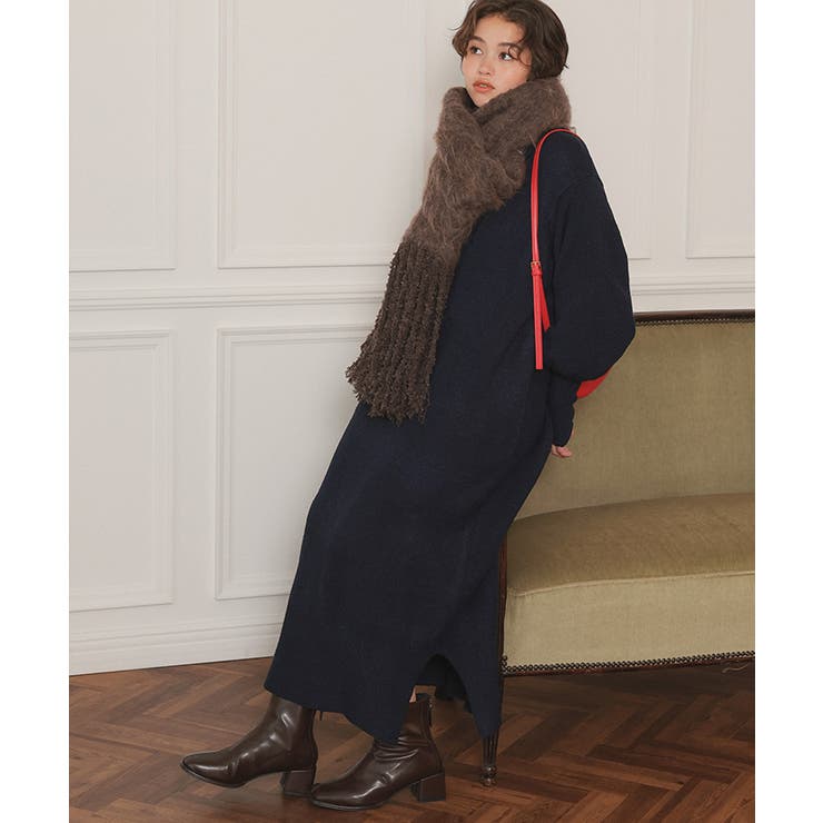 モヘアタッチボリュームマフラー | titivate | 詳細画像27 