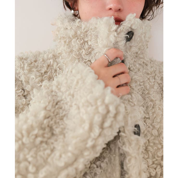 プードルフェイクファージャケット[品番：TV000018298]｜titivate