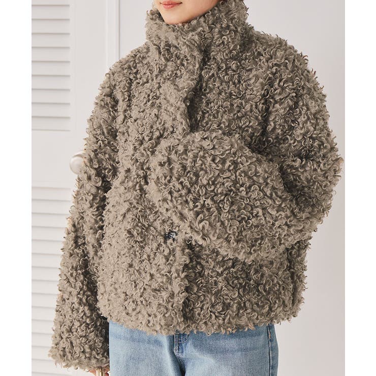 プードルフェイクファージャケット[品番：TV000018298]｜titivate