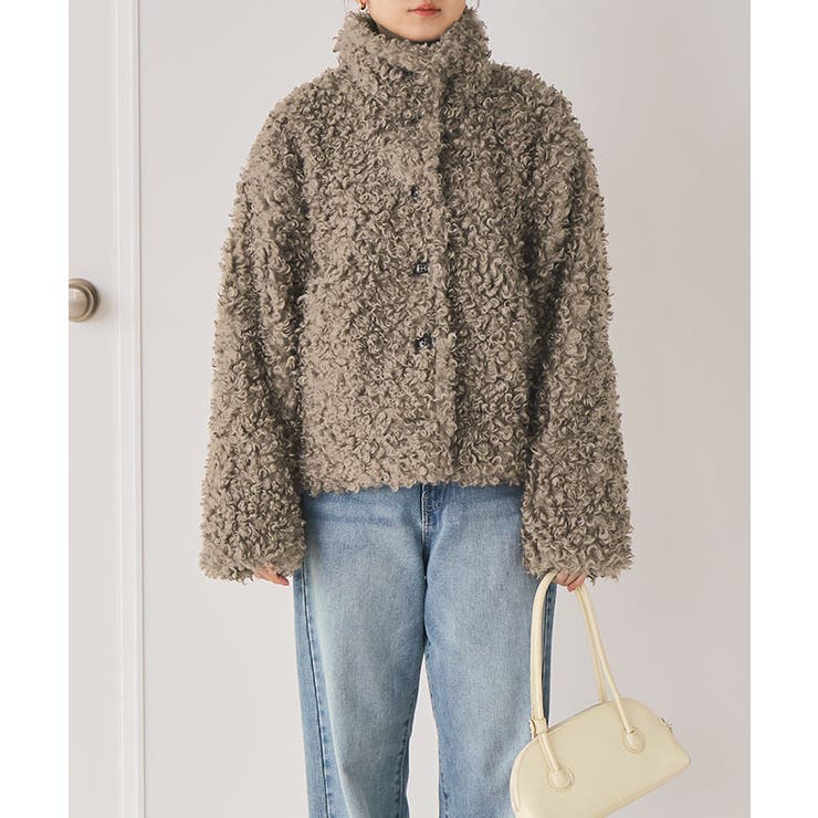 プードルフェイクファージャケット[品番：TV000018298]｜titivate